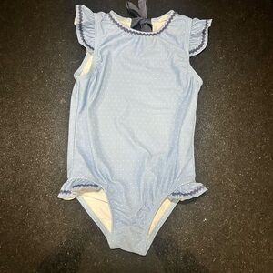 Minnow Swim - Girls One Piece Bathing Suit - Sz 3/4